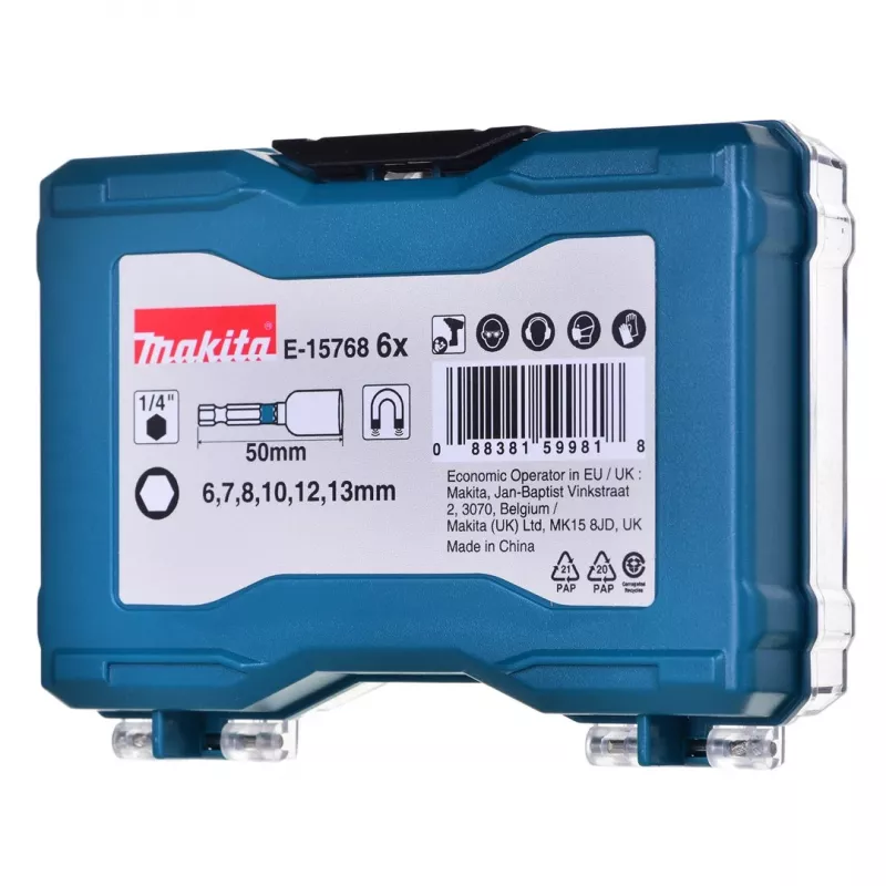 Set de portabrocas Makita 00 — set de portabrocas magnético accesorio compacto