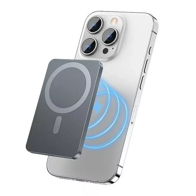 Powerbank inductivo MagSafe 5000mAh P112K gris Awei AWE000196