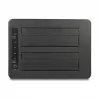Estación de acoplamiento USB doble DeLOCK para 2 x SATA HDD SSD con función de clonación y lector de tarjetas