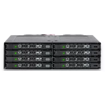 ICY DOCK - ToughArmor - MB998IP-B - módulo backplane de 8 bahías para SSD y HDD SAS/SATA de 2,5 (7 mm)