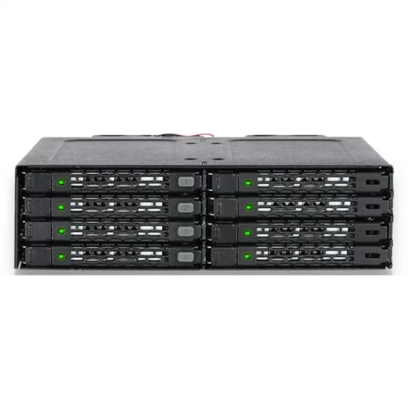 ICY DOCK - ToughArmor - MB998IP-B - módulo backplane de 8 bahías para SSD y HDD SAS/SATA de 2,5 (7 mm)