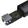 Adaptador de red Baseus Lite Series USB a RJ45, 100Mbit/s (negro)