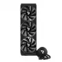 Kit de refrigeración líquida SAVIO NOX 360 mm (3 ventiladores de 120 mm, base de cobre, radiador de aluminio) negro, 600–1800 rpm