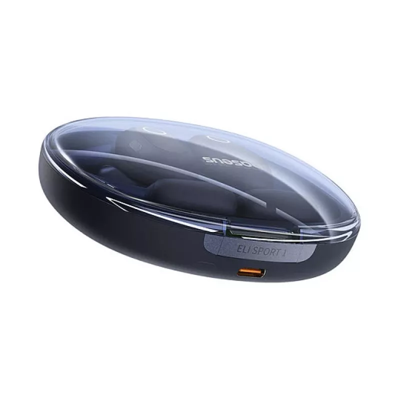 Baseus Eli Sport 1 Open-Ear TWS Cosmic Negro Cable USB