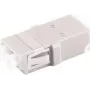 ShiverPeaks S/CONN 07-60034 acoplador de fibra óptica LC-LC Duplex con obturador, beige