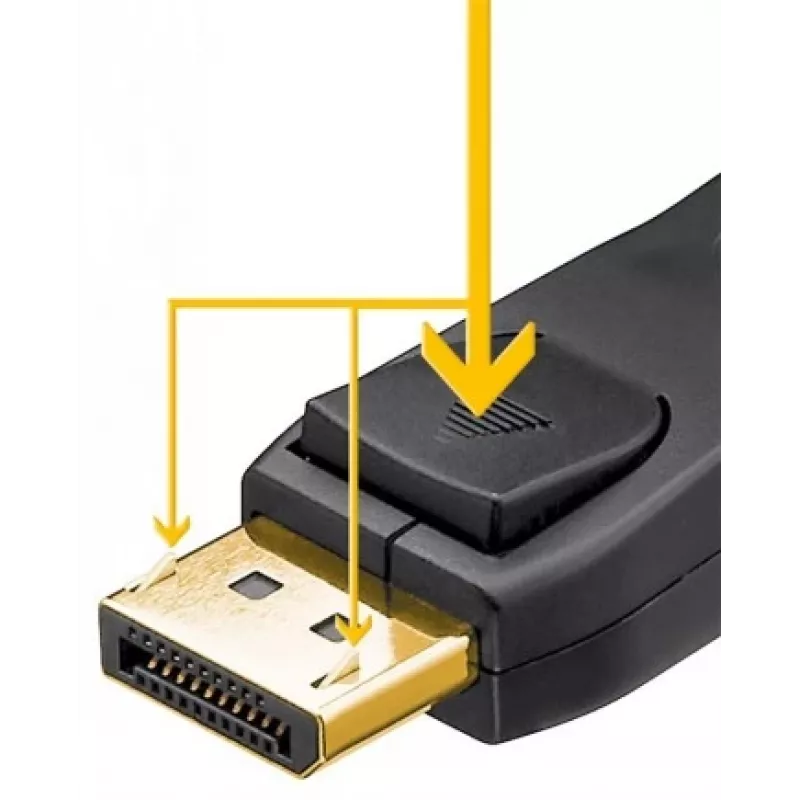 Goobay Cable DISPLAYPORT 1.4, 5M, 32,4 Gbit/s, 8K@60Hz/4K@240Hz