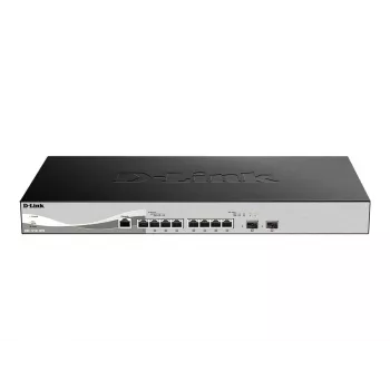 D-Link DXS-1210-10TS gestionado L2/L3 10G Ethernet (100/1000/10000) 1U negro, plata