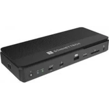 Dock SSD Sonnet Echo 13 Thunderbolt 5 con cable negro 140W Power Delivery