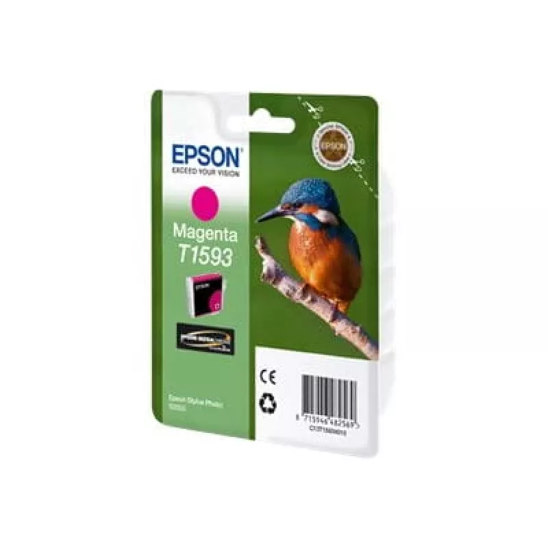 Epson T1593 magenta, magenta, tinta pigmentada, 17 ml, 1 ud., 1200 páginas