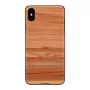 Funda de smartphone man and wood para iPhone XS Max — capuchino negro funda protectora