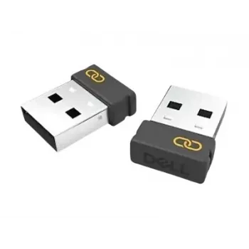 Dell WR3 Secure Link receptor USB para ratón y teclado inalámbricos, RF 2,4 GHz