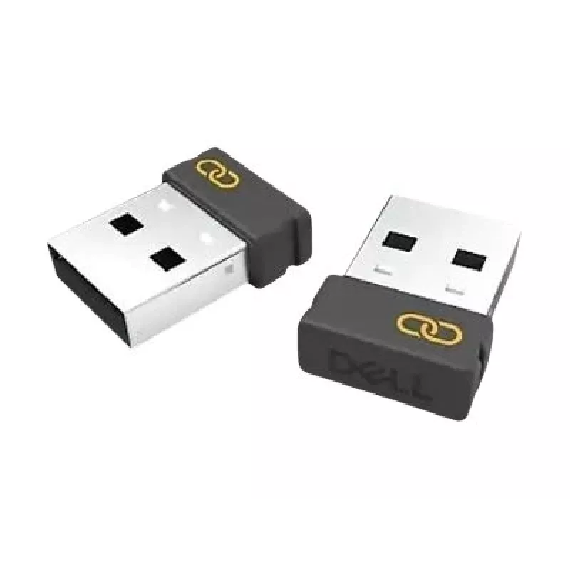 Dell WR3 Secure Link receptor USB para ratón y teclado inalámbricos, RF 2,4 GHz
