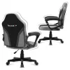 Silla gaming para niños Huzaro HZ-Ranger 1.0 gris Mesh, gris y negra