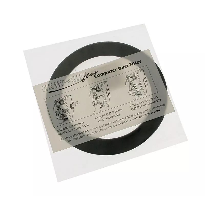 Filtro antipolvo redondo DEMCiflex 80 mm — 80 mm redondo