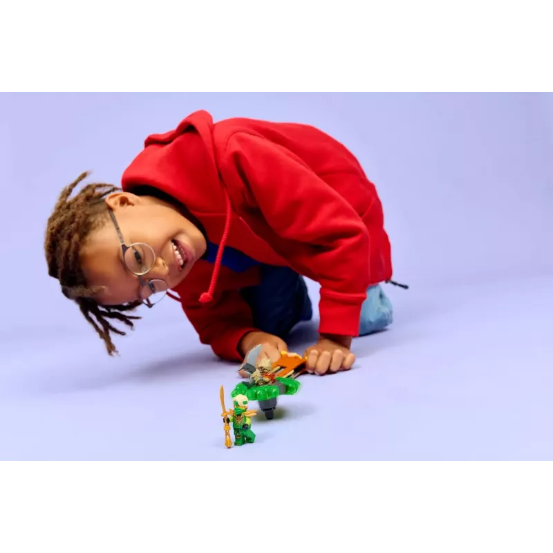 LEGO NINJAGO 71850 Peonza de Lloyd vs. monstruo elemental