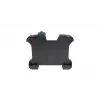 Gamber-Johnson 7160-1885-00 base de acoplamiento USB doble delgada para Zebra ET60/ET65 (sin RF), negro/gris