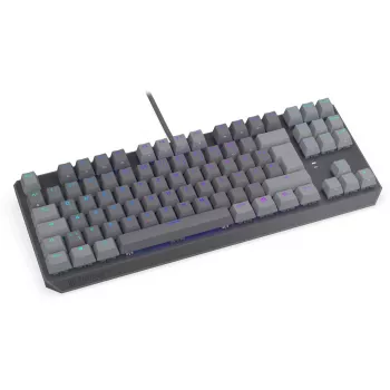 Teclado mecánico ENDORFY Thock V2 TKL con interruptores rojos, Tenkeyless, Distribución DE