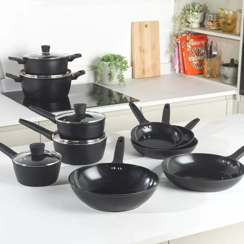 Sartén Russell Hobbs RH03254EU7 24 cm con indicador de calor Thermocollar