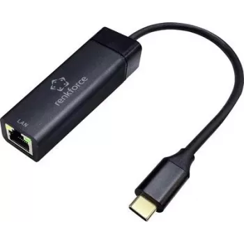 Renkforce adaptador USB-C RJ45 [1x USB 3.2 Gen 1 - 1x conector hembra RJ45] RF-USBCA-200 (RF-6771844)