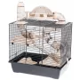 INTER-ZOO Rocky + Terrace beige - jaula para un hámster