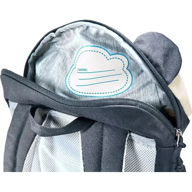 Mochila de día compacta DEUTER Kikki — poliéster 8 L, 350×200×170 mm, 310 g, negro/blanco