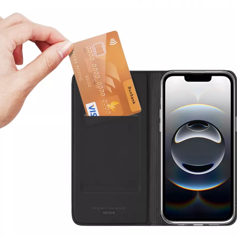 nevox Vario Series Funda tipo libro iPhone SE 2025 negra (2495)