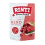 Comida húmeda RINTI Kennerfleisch ternera 400 g — monoproteína ternera, alimento completo para perros adultos, 400 g