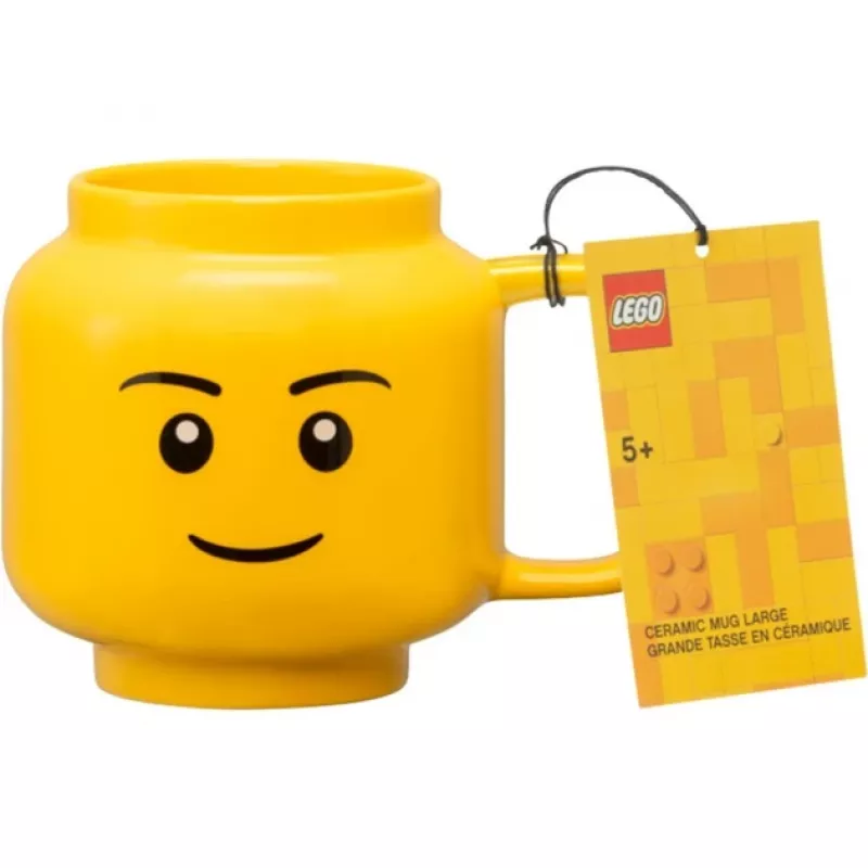 Room Copenhagen LEGO Taza de cerámica Boy amarilla (41460800)