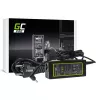 Fuente de alimentación Green Cell AD41P 65W para portátiles ASUS, 19V 3,42A, interior, negra