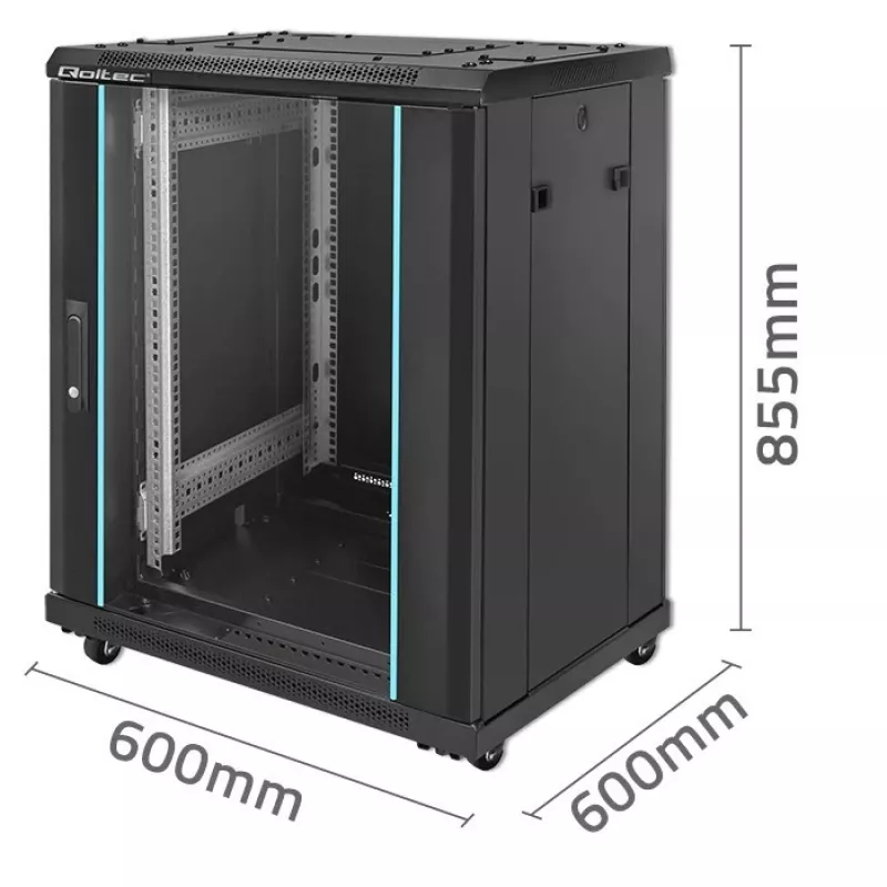 Rack de red QOLTEC 54518 19