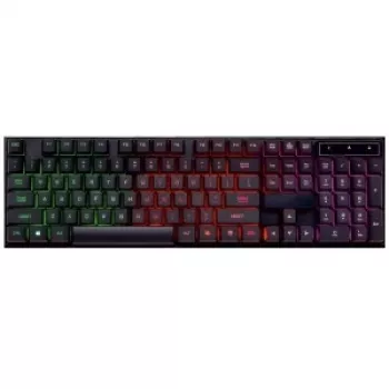 ART AK-50 kit USB de teclado retroiluminado y ratón iluminado, negro