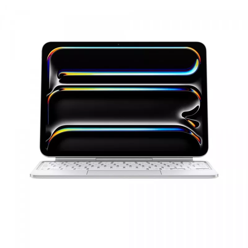 Teclado Apple Magic QWERTZ inglés de EE. UU. blanco