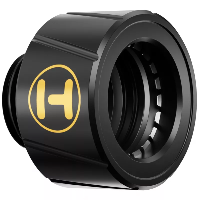 Racor HYTE FIT-001 sistema de refrigeración para PC latón silicona acero negro