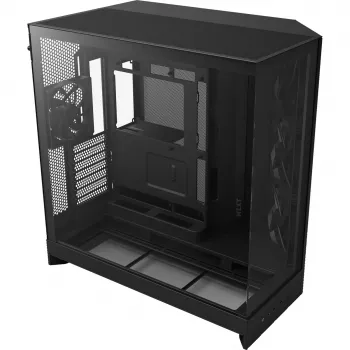 NZXT H9 Air Flow (2025) caja mid tower grande de doble cámara - negra