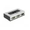 Caja de conmutación serie DeLOCK 87729 con cable