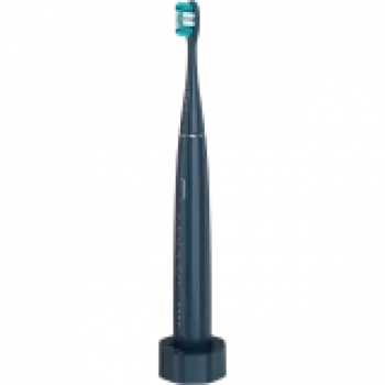 Cepillo de dientes eléctrico, Azul marino, 3 cabezales de cepillo, 1400mAh, función: suave, limpieza, masaje, blanco, frotado