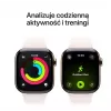 Apple Watch Series 11 GPS + Cellular 46mm carcasa de titanio dorado con correa deportiva rosa claro S/M