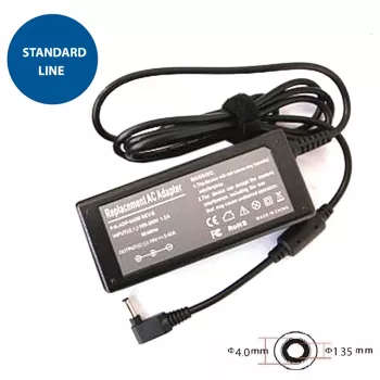 Fuente de alimentación extra digital AS65F4014 65W 19V 3,42A para portátiles