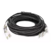 Cable breakout universal de fibra óptica preensamblado Digitus OM4 8 fibras LC/UPC 75 m