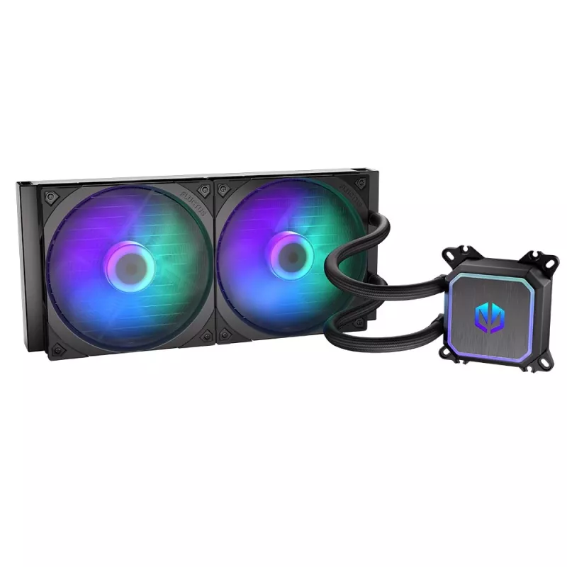 ENDORFY Navis F280 ARGB Caja de PC Refrigeración líquida All-in-One 14 cm Negro 1 ud.