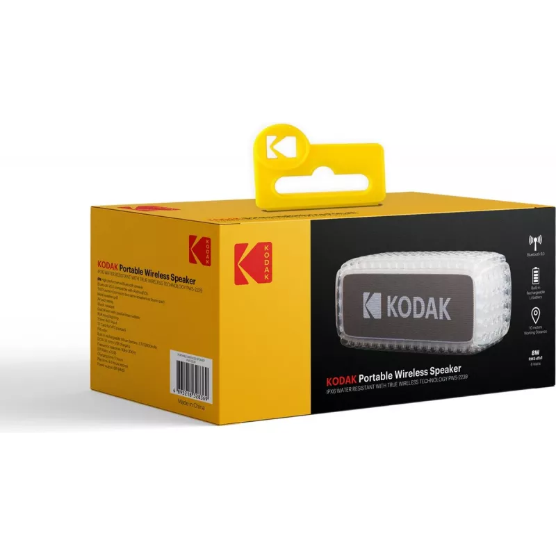 Altavoz portátil Kodak PWS-2239, negro