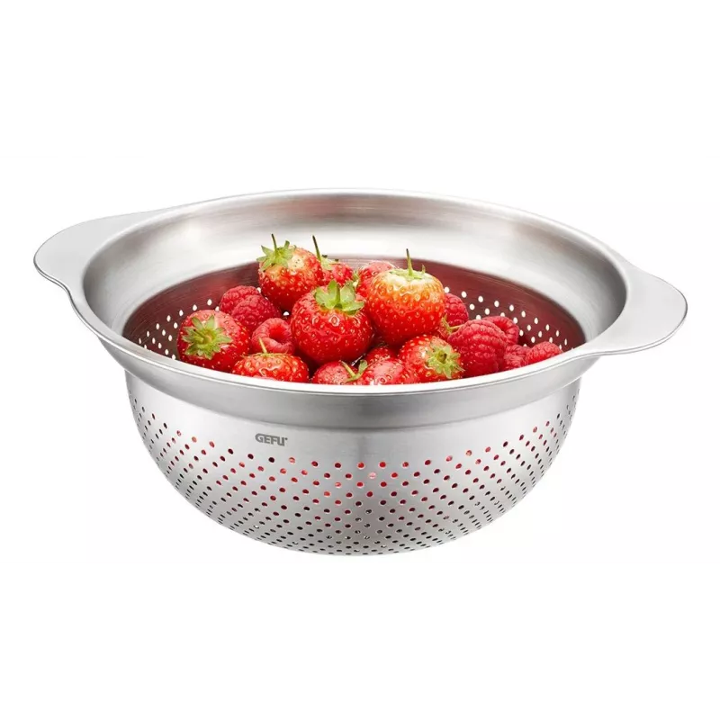 Colador GEFU PREMIO G-28131, 23 cm acero inoxidable colador de cocina