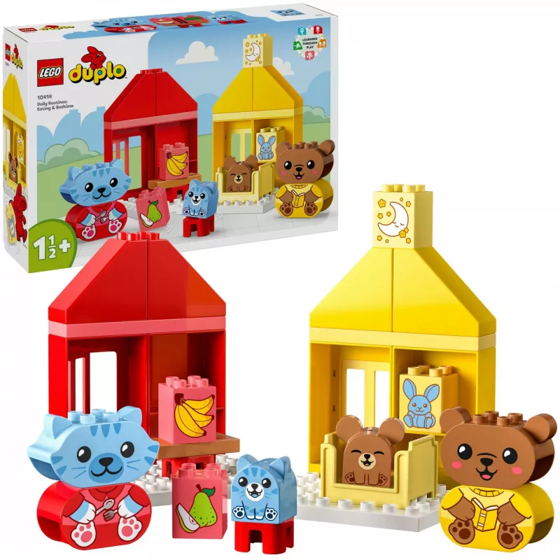 LEGO DUPLO Mis primeras rutinas: comer y dormir 10414