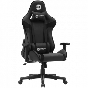 Canyon FCH01 - Crest - silla gaming con tapizado de tejido - gris