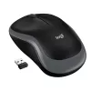 Logitech M185 ratón óptico inalámbrico ambidiestro gris 910-002238