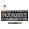 Teclado Keychron K2 Max Universal RF Wireless QWERTY Inglés Negro Gris 75 % Mecánico