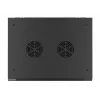 Armario de instalación de pared Lanberg 19'' 15U 600x450mm negro (puerta de cristal)
