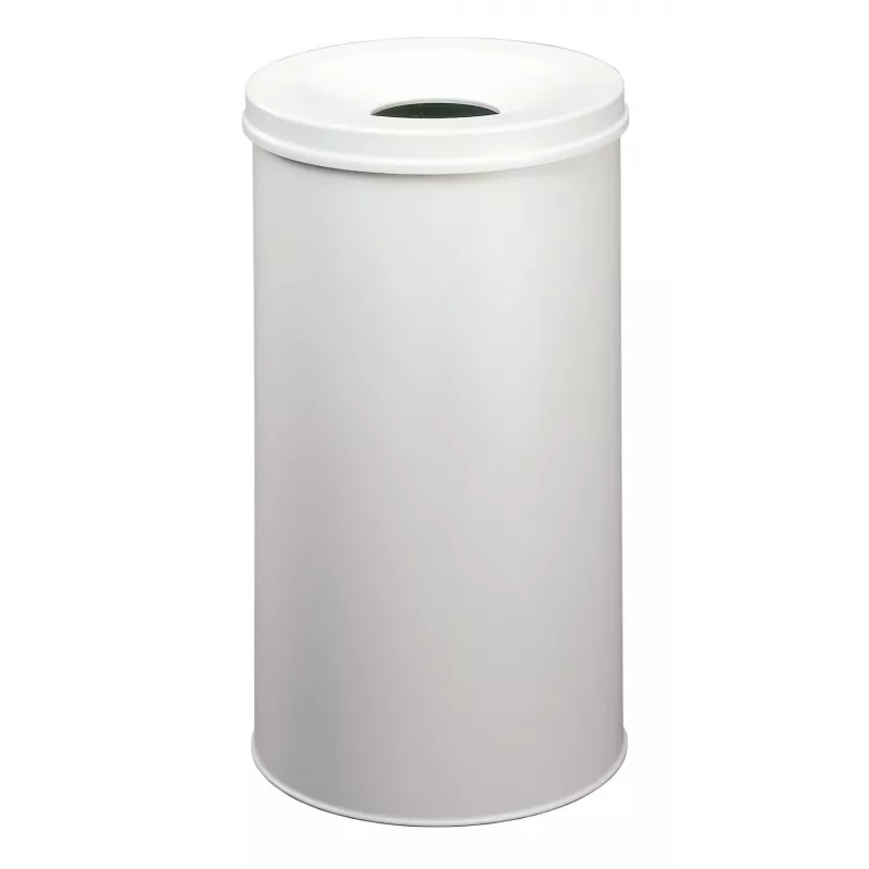 Papelera Durable 330710 60L redonda acero gris