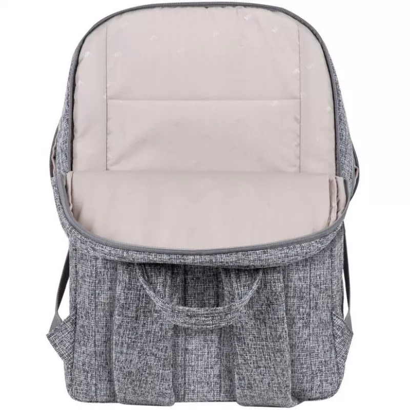 Rivacase Anvik 7962 mochila para portátil, 15,6 pulgadas, gris claro