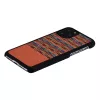Funda de smartphone man and wood para iPhone 11 Pro – cuadros marrones con borde negro
